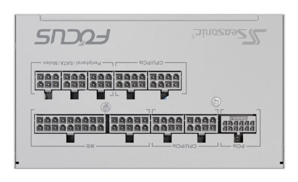 Seasonic FOCUS GX 750 - Strømforsyning (intern) - ATX12V 3.0/ EPS12V - 80 PLUS Gold - AC 100-240 V - 750 watt