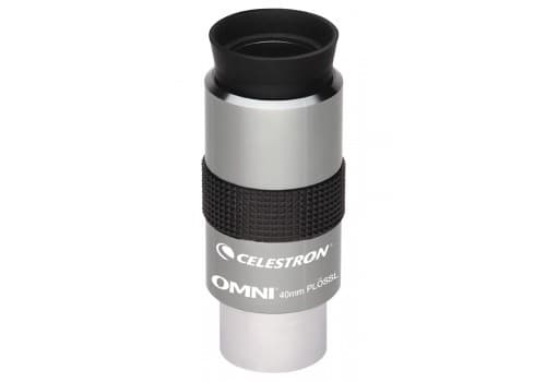 Celestron CE93325, Sort, Sølv, Aluminium, 40 mm, 43°