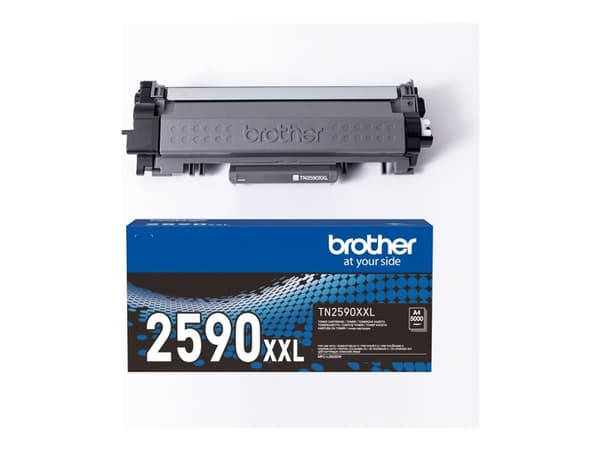 Brother TN2590XXL - Super High Yield - svart - original - boks - tonerpatron - for Brother MFC-L2922DW