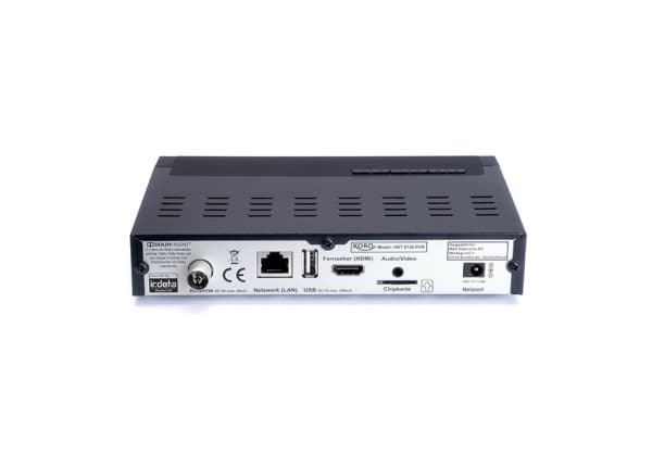 Xoro HRT 8730 DVB-T/T2 Full HD Receiver, schwarz (SAT100784)