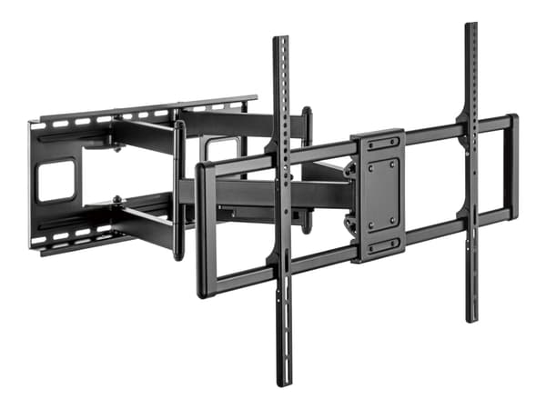 Gembird - Monteringssats (väggfäste) - för LCD/LED-display - full rörelse - stål - svart - skärmstorlek: 60"-120"