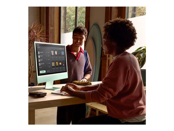 Apple iMac with 4.5K Retina display - Allt-i-ett M4 upp till - RAM 24 GB - SSD 512 GB - Apple M4 10-core - Gigabit Ethernet, IEEE 802.11ax (Wi-Fi 6E)