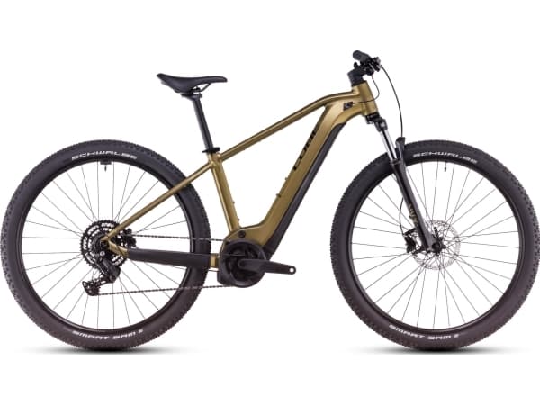 Elsykkel Cube Reaction Hybrid Performance 625 29 goldenlime'n'black 2025-XL (Størrelse: XL)