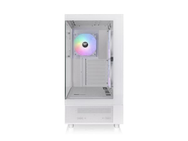 Thermaltake View 270 Plus TG ARGB - Mid tower - utökad ATX - genomskinlig sidopanel (härdat glas) - ingen strömförsörjning (PS/2) - snö - USB/ljud