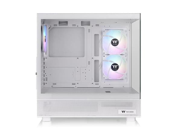 Thermaltake View 270 Plus TG ARGB - Mid tower - utökad ATX - genomskinlig sidopanel (härdat glas) - ingen strömförsörjning (PS/2) - snö - USB/ljud