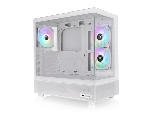 Thermaltake View 270 Plus TG ARGB - Mid tower - utökad ATX - genomskinlig sidopanel (härdat glas) - ingen strömförsörjning (PS/2) - snö - USB/ljud