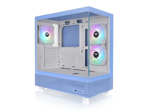 Thermaltake View 270 Plus TG ARGB - Mid tower - utvidet ATX (E-ATX) - sidepanel med vindu (herdet glass) - ingen strømforsyning (PS/2) - hydrangea bl