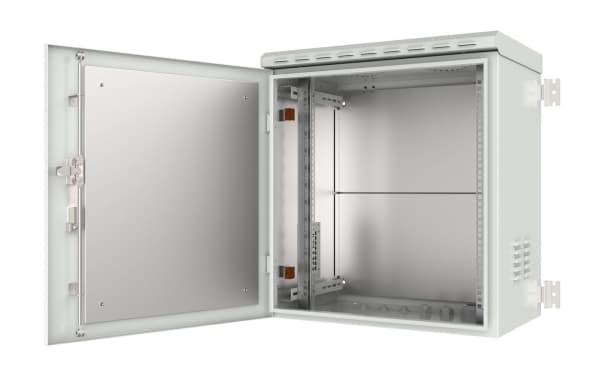 Lanview by Logon - Rack skap - 60 x 40 - veggmonterbar - hvit, RAL 7035 - 12U - 19"