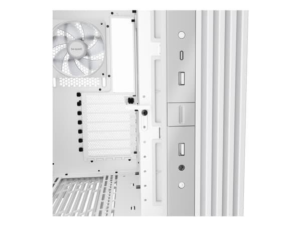 be quiet! LIGHT BASE 600 LX White, Midi Tower, PC, Vit, ATX, micro ATX, Mini-ITX, Akrylnitrilbutadienstyren (ABS), Glas, SGCC, Spela