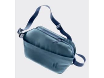 Deuter Passway 2, Unisex, axelremsväska, Dragkedja, Sidoficka, Blå, Monokromatiskt