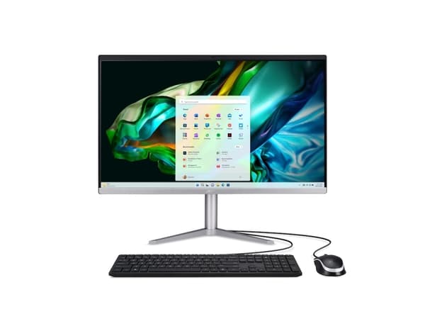 Acer Aspire C24-1300, 60,5 cm (23.8"), Fuld HD, AMD Ryzen™ 5, 16 GB, 512 GB, Windows 11 Home