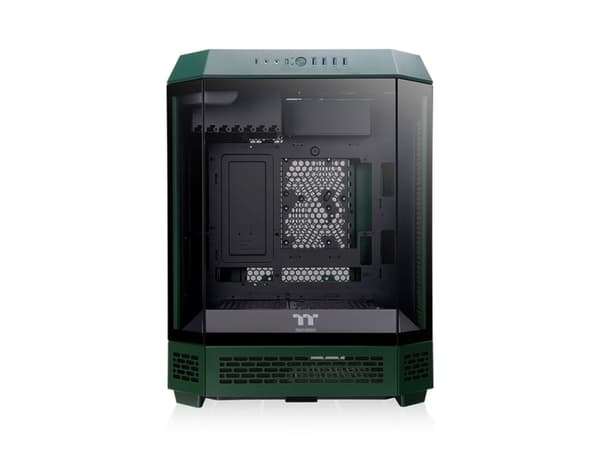 Thermaltake Tower 600, Midi Tower, PC, Grön, ATX, micro ATX, Mini-ITX, SPCC, Härdat glas, Spela
