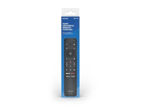 Savio RC-13, TV, IR langaton, Painikkeet, musta