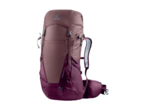 Deuter Futura Pro 34 SL, Topp, Turgåing, Fjellklatring, Bordeaux, Unisex, Polyamid, Polyetersulfon (PES), Bunnlomme, Sidelomme