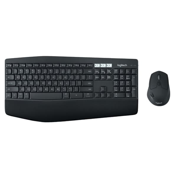 Logitech MK850 Performance tangentbord Mus inkluderad Universal Trådlös RF + Bluetooth QWERTZ tyska Svart