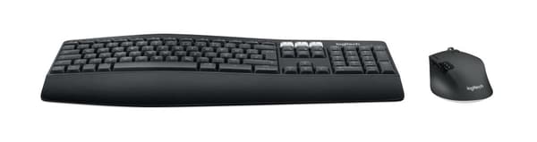 Logitech MK850 Performance tangentbord Mus inkluderad Universal Trådlös RF + Bluetooth QWERTZ tyska Svart