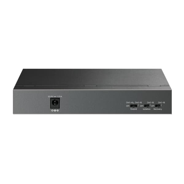 TP-Link LiteWave LS109P nätverksswitchar Ohanterad Fast Ethernet (10/100) Strömförsörjning via Ethernet (PoE) stöd Svart