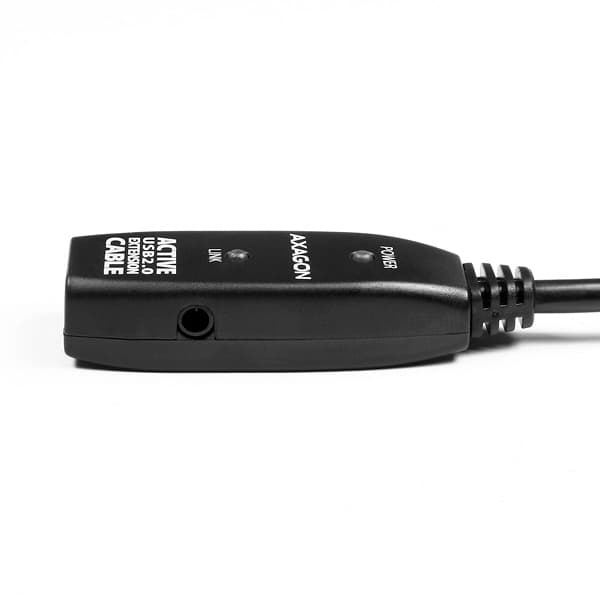 Axagon ADR-205 USB-kablar USB 2.0 5 m USB A Svart