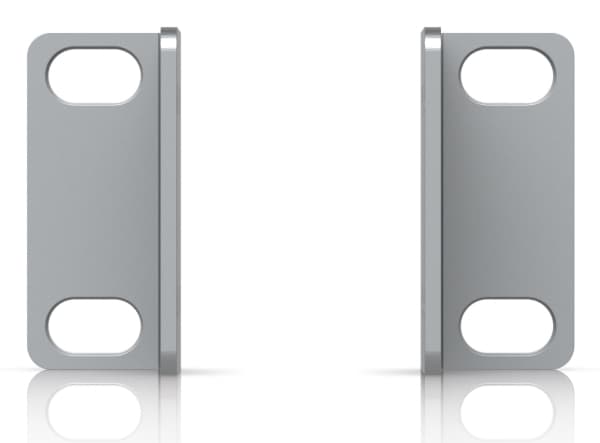 Ubiquiti - Rackmonteringshandtag - kit - 1U