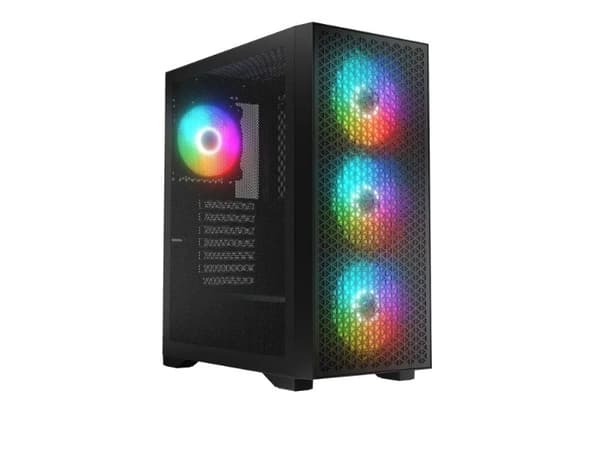 LOGIC DART PRO ARGB MIDI USB 3.0x2 USB-Cx1 SVART DATAMASKINveske