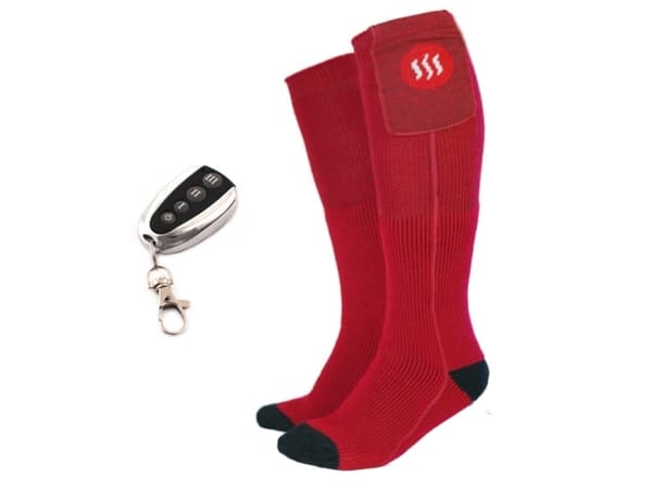 Glovii GQ3M, Urheilusukat, Punainen, Aikuinen, Unisex, M, EUE