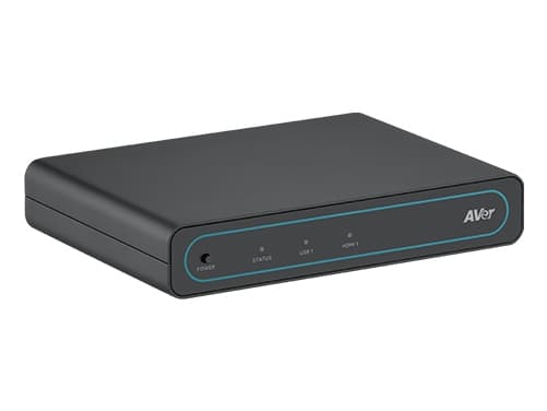 AVer UE1, AV transmitter, 100 m, Wired, Black