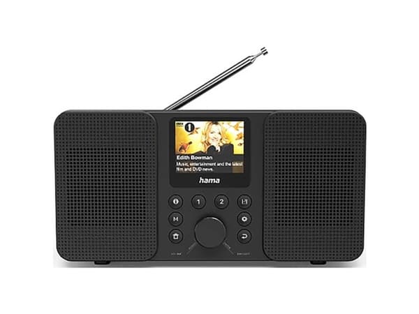 Hama 00054257, Personlig, Digitalt, DAB, DAB+, FM, 3 W, TFT, 6,1 cm (2.4")