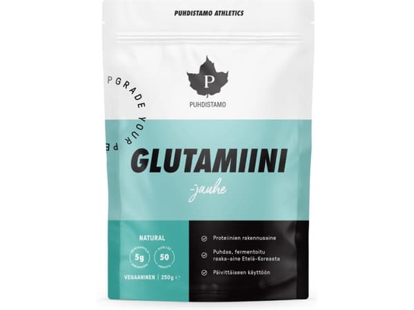 Puhdistamo Athletics Glutamiini, 250 g