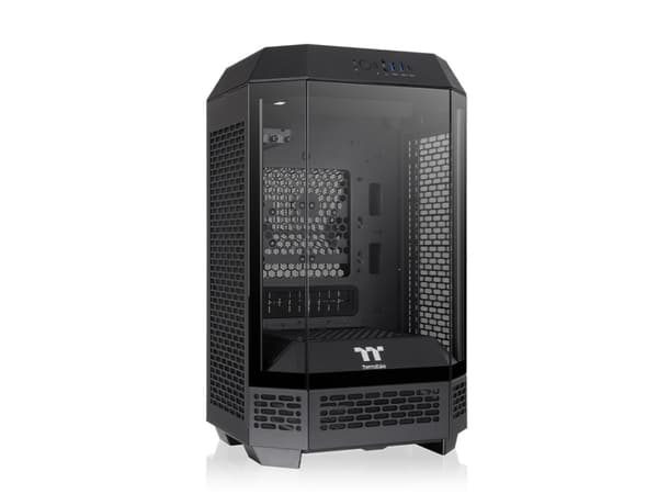 Thermaltake The Tower 250, Mini Tower, PC, Svart, Vit, Mini-ITX, SPCC, 21 cm