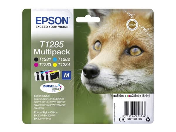 Tusz multipack T1285 S22/SX125/SX425W/BX305F