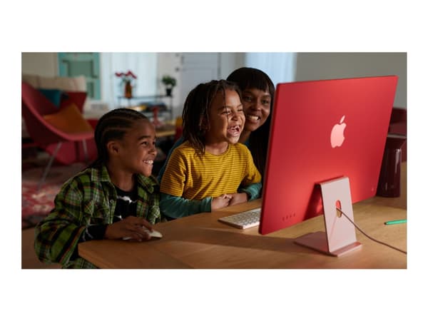 Apple iMac with 4.5K Retina display - Allt-i-ett M4 upp till - RAM 16 GB - SSD 512 GB - Apple M4 10-core - Gigabit Ethernet, IEEE 802.11ax (Wi-Fi 6E)