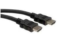 ROLINE 11.04.5571, 1 m, HDMI Type A (Standard), HDMI Type A (Standard), Svart