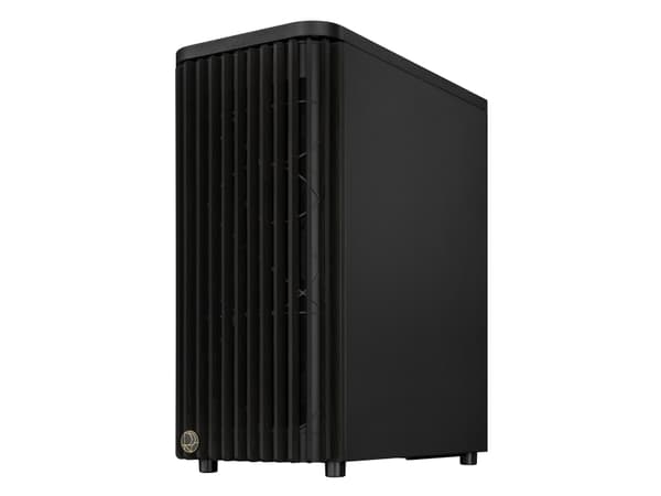 ASUS ProArt PA401 - Wood Edition - mid tower - ATX - genomskinlig sidopanel (härdat glas) - ingen strömförsörjning - USB/ljud