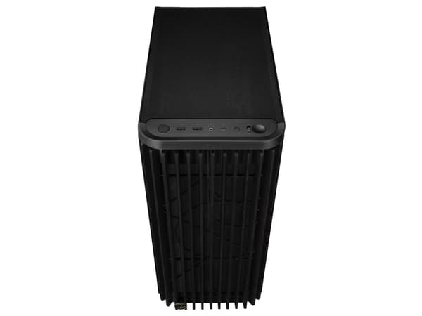ASUS ProArt PA401 - Wood Edition - mid tower - ATX - genomskinlig sidopanel (härdat glas) - ingen strömförsörjning - USB/ljud