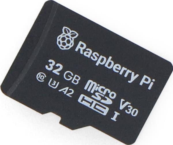 Raspberry Pi® SC1628 MicroSD-kort 32 GB A2 Application Performance Class