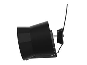 Flexson FLXE300PWM1021, seinä, muovi, teräs, musta, seinä, 106°, 88°