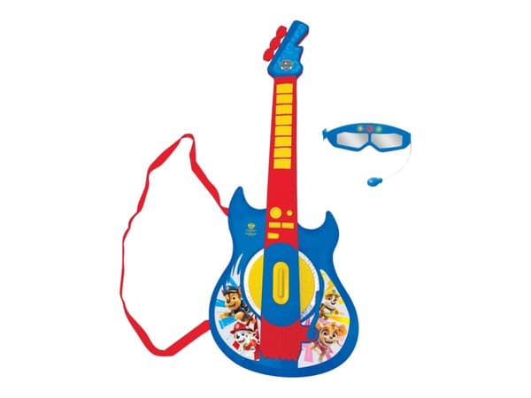 Paw Patrol Electronic Lighting Guitar with Mic in glasses shape