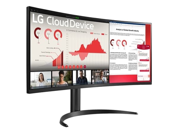 LG 34CR651W-BP, 86,4 cm (34"), Wide Quad HD, Intel® Pentium® Silver, 8 GB, 256 GB, Windows 10 IoT Enterprise LTSC
