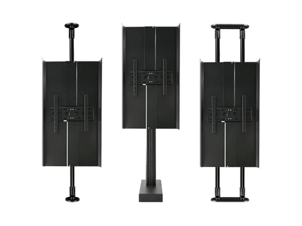 B-Tech BT7901-55, Side covers, Svart, 50 kg, 139,7 cm (55"), 139,7 cm (55"), 739 mm