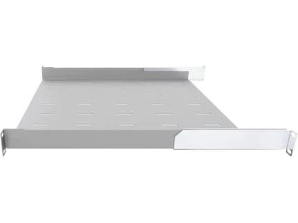 NetRack 19'' 1 U/450 mm hyllplan, konsoler, ask (119-100-450-021)