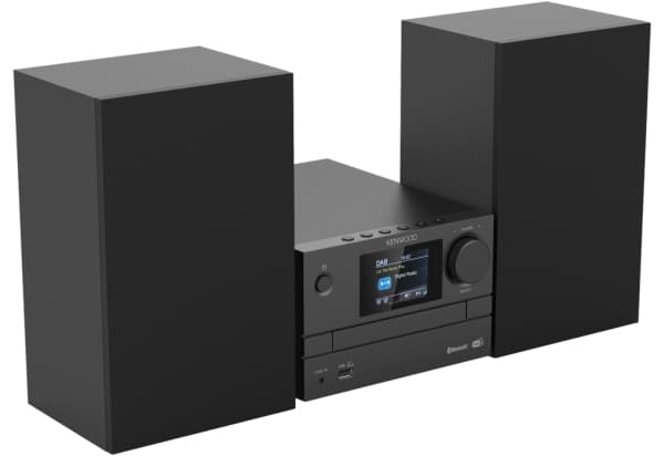 Kenwood M-525DAB, Kodin mikroaudiojärjestelmä, Musta, 7 W, 2-suuntainen, DAB, DAB+, FM, 87,5 - 108 MHz