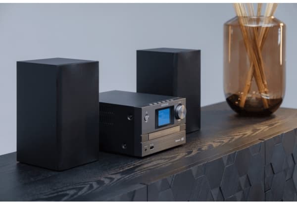 Kenwood M-525DAB, Kodin mikroaudiojärjestelmä, Musta, 7 W, 2-suuntainen, DAB, DAB+, FM, 87,5 - 108 MHz