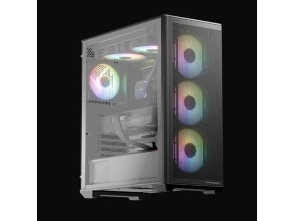 Kotelo Micro-ATX 811B musta USB3.2/Audio,ilman virtalähdettä