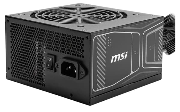 MSI MAG A750GN PCIE5, 750 W, 100 - 240 V, 47 - 63 Hz, 47 A, 63 A, Aktiv Sort