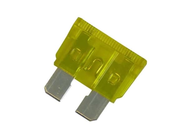 Fladstiksikringer 20 amp (5 stk. pk.)