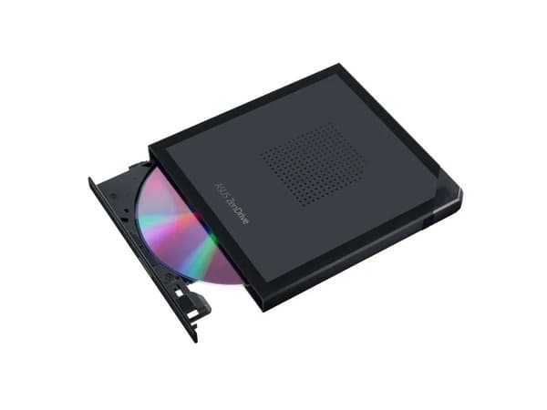 ASUS ZenDrive V1M SDRW-08V1M-U - Platestasjon - DVD±RW (±R DL) - 8x/8x - USB-C - ekstern - svart