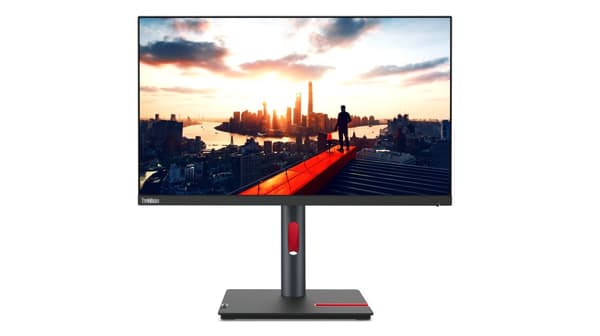 Lenovo ThinkVision P24h-30 LED display 60,5 cm (23.8") 2560 x 1440 pixlar Quad HD Svart Svart