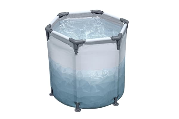 Bestway Lay-Z-Spa 6002K, 253 l, 1 person(er), Sekskantet, Polyester, Polyvinylklorid (PVC), Stål, Blå, Grå, Blå