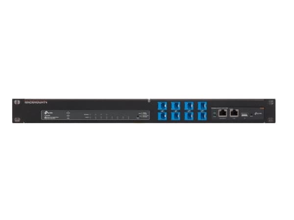 Rackmount.IT RM-OM-T3 - Monteringssett for nettverksenhet - rackmonterbar - kullsort - 1U - 19"