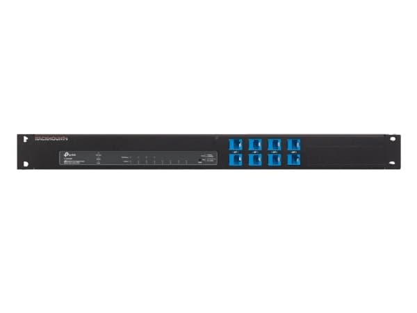 Rackmount.IT RM-OM-T3 - Monteringssett for nettverksenhet - rackmonterbar - kullsort - 1U - 19"